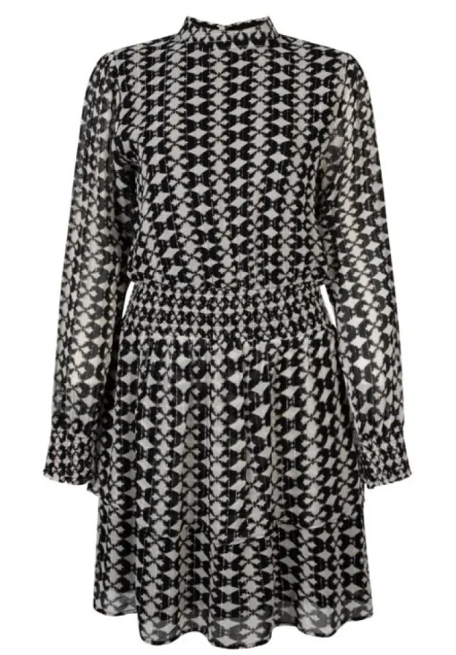 Aaiko Jurk GABRY IKAT DOT VIS 515