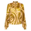 Amaya Amsterdam Milly Blouse Olijf
