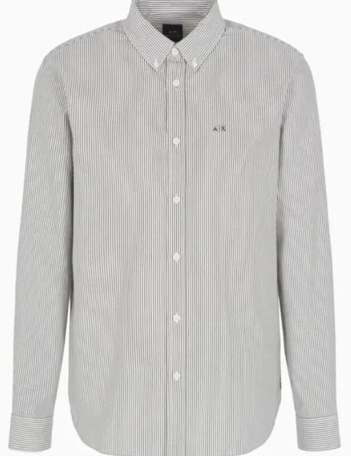 Armani Exchange Overhemd Grijs 6DZC02