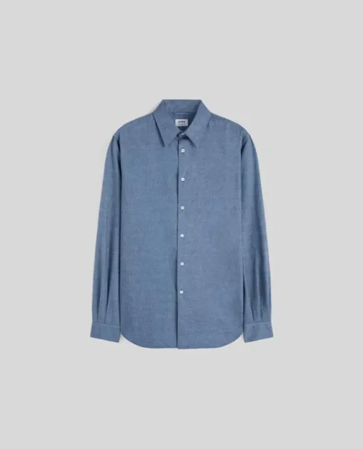 Aspesi Overhemd CAMICIA COMMA Indigo A CE29 P578