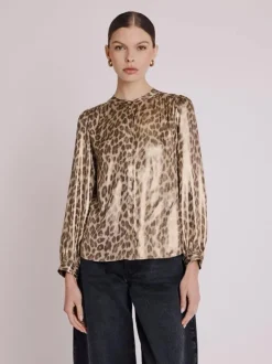 Berenice Blouse Leopard 19CYRIL4IHT