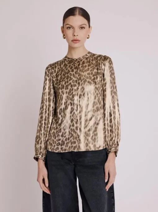 Berenice Blouse Leopard 19CYRIL4IHT