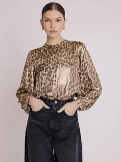 Berenice Blouse Leopard 19CYRIL4IHT