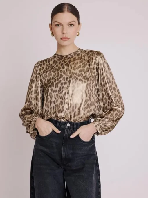 Berenice Blouse Leopard 19CYRIL4IHT