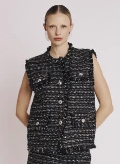 Berenice Gilet Zwart 19VADOR10UDE