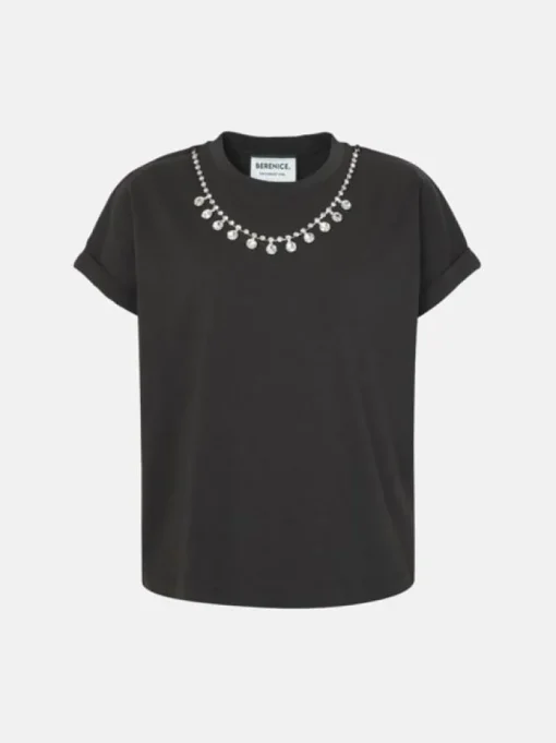 Berenice T-shirt Zwart Tejewel