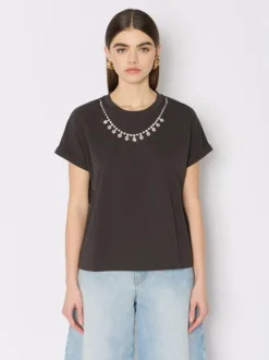 Berenice T-shirt Zwart Tejewel