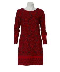 Blueberry Jurk Rood Dessin 740372-56713