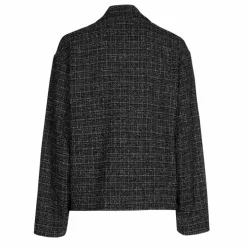 Caroline Biss Blazer Tweed Zwart 4820