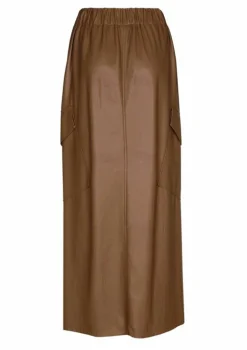 Caroline Biss Cargo Rok Leer 4791