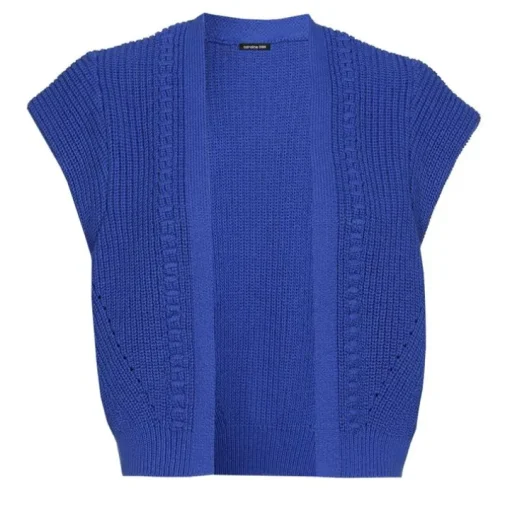 Caroline Biss Gilet Kobalt Blauw 1282