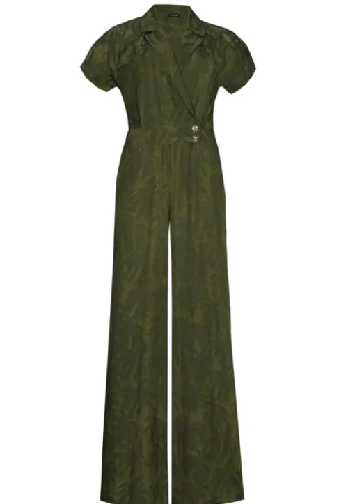 Caroline Biss Jumpsuit Groen 1541