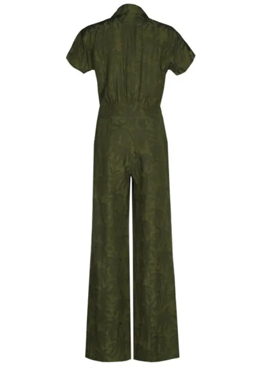 Caroline Biss Jumpsuit Groen 1541
