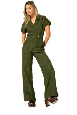 Caroline Biss Jumpsuit Groen 1541