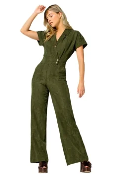Caroline Biss Jumpsuit Groen 1541