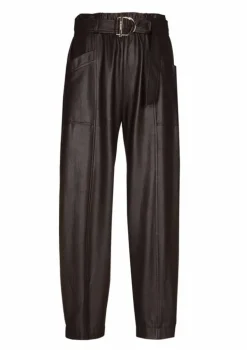 Caroline Biss Pantalon Leer Bruin 4593