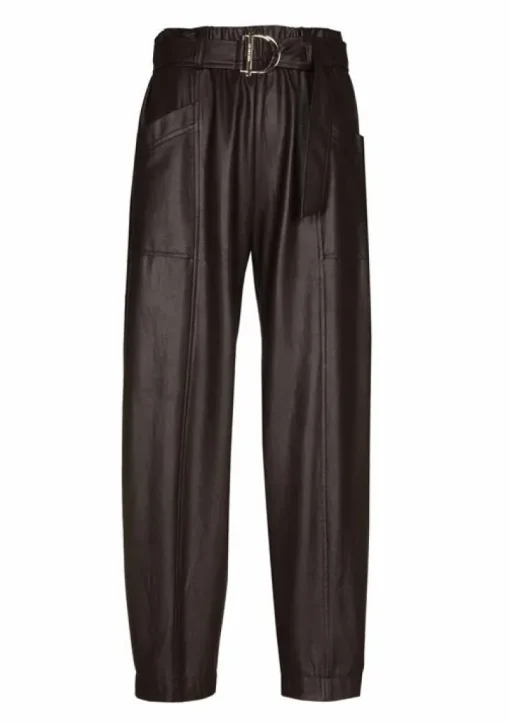 Caroline Biss Pantalon Leer Bruin 4593