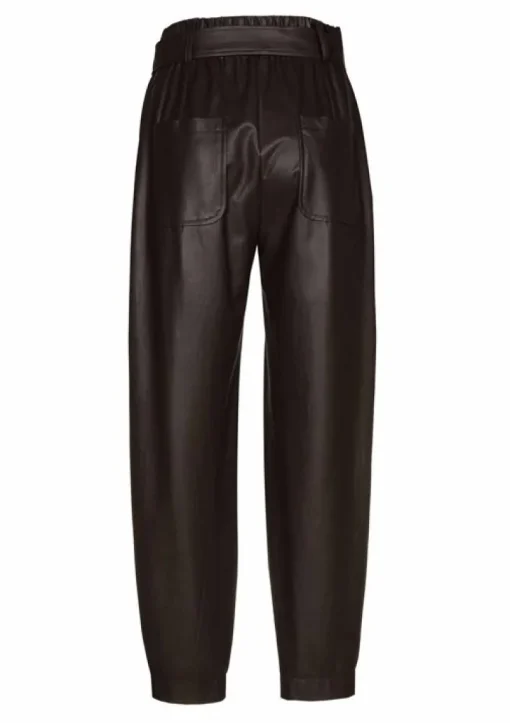 Caroline Biss Pantalon Leer Bruin 4593