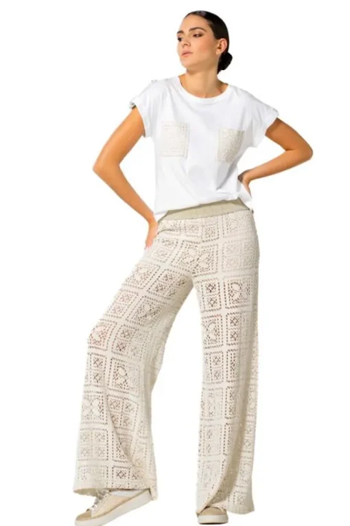 Caroline Biss Pantalon Wit 1556