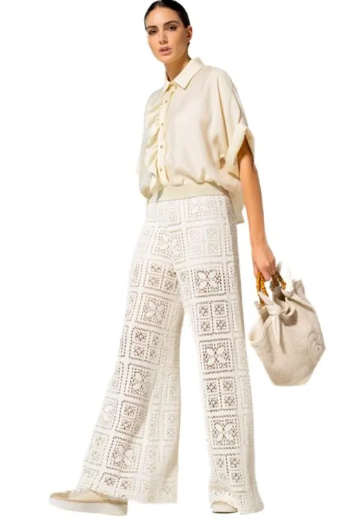 Caroline Biss Pantalon Wit 1556