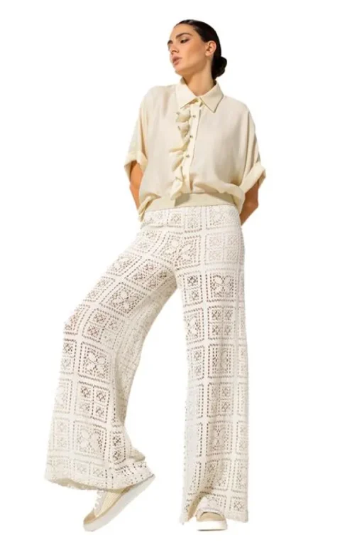 Caroline Biss Pantalon Wit 1556