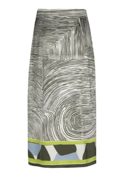 Caroline Biss Rok Groen 1754