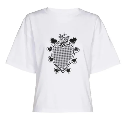 Caroline Biss T-shirt wit 4932