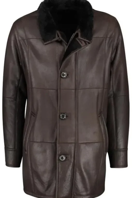 Christ Donkerbruine Lammy Coat