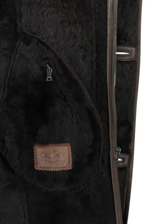 Christ Donkerbruine Lammy Coat
