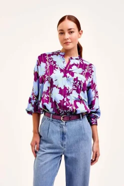 CKS Blouse Paars 147697 SAZNA