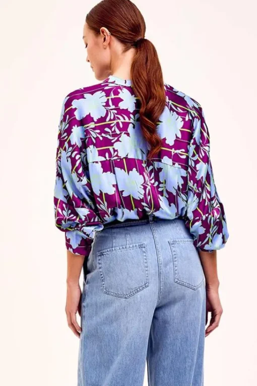 CKS Blouse Paars 147697 SAZNA