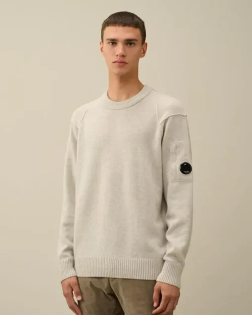 CP Company Trui Off-white 17CMKN047A