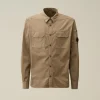 CP Company Shirtjacked Beige 17CMSH140A