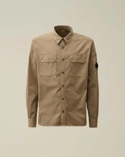 CP Company Shirtjacked Beige 17CMSH140A