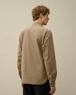 CP Company Shirtjacked Beige 17CMSH140A