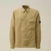 CP Company Shirtjacket Linnen Beige 18CMOS243A