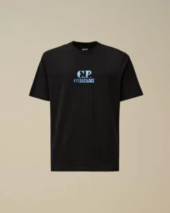 CP Company T-shirt Blauw 18CMTS143A