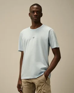 CP Company T-shirt Blauw 18CMTS088A