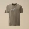 CP Company T-shirt Grijs 18CMTS307A