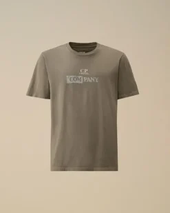 CP Company T-shirt Grijs 18CMTS307A