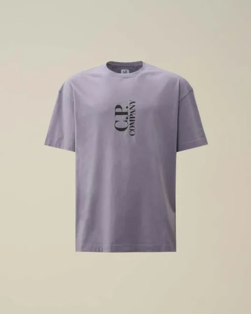 CP Company T-shirt Paars 18CMTS177A