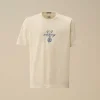 CP Company T-shirt Wit 18CMTS109A