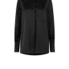 Dante 6 Blouse Louda Satin Zwart