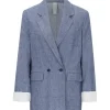 Drykorn Blazer Tyneham Blauw 126068