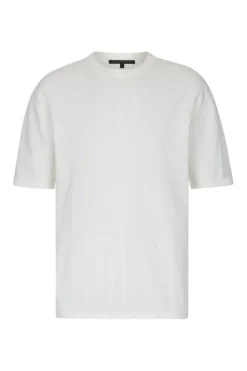 Drykorn Gebreid T-shirt Off-white Derico 425095