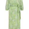 Freebird Jurk Blossom Midi Wv-Abstract-Vis-AOP-24-1
