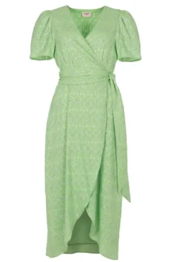 Freebird Jurk Blossom Ss Wv-Lurex-Vis-25-1
