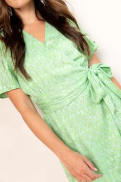 Freebird Jurk Blossom Ss Wv-Lurex-Vis-25-1