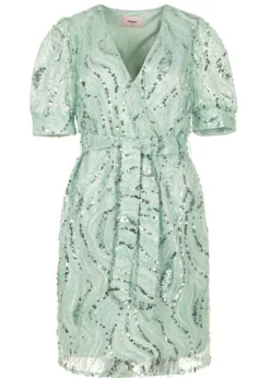Freebird Jurk Dieke Ss F-Jer-Sequins-Mesh-25-1