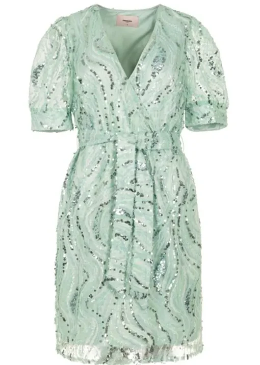 Freebird Jurk Dieke Ss F-Jer-Sequins-Mesh-25-1